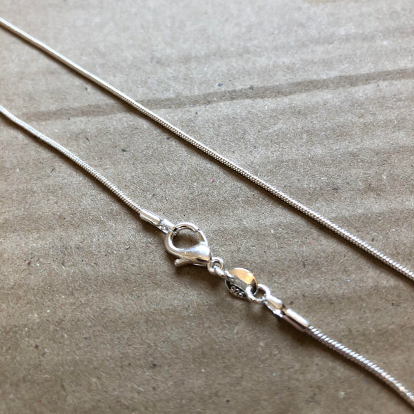 1mm 925 Sterling Silver Snake Chain