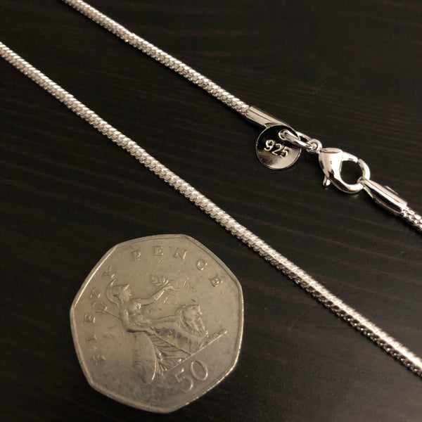 3mm 925 Sterling Silver Snake Chain