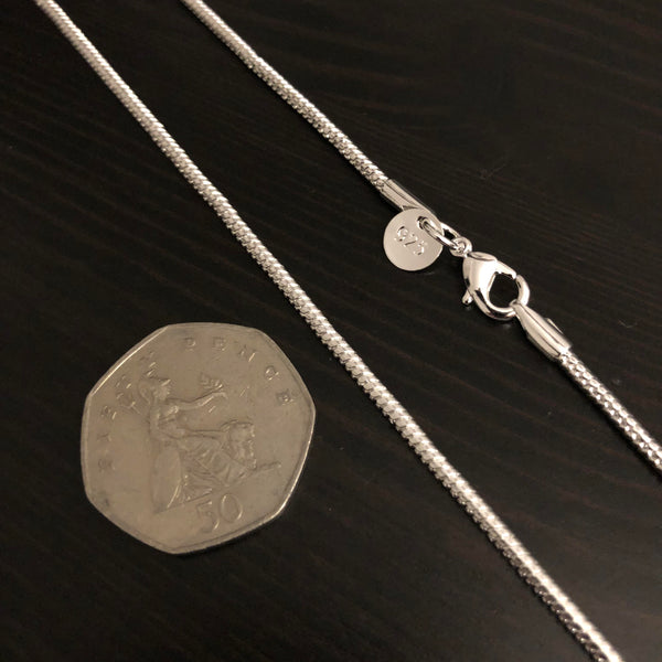 3mm 925 Sterling Silver Snake Chain