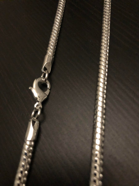 4mm 925 Sterling Silver Snake Chain