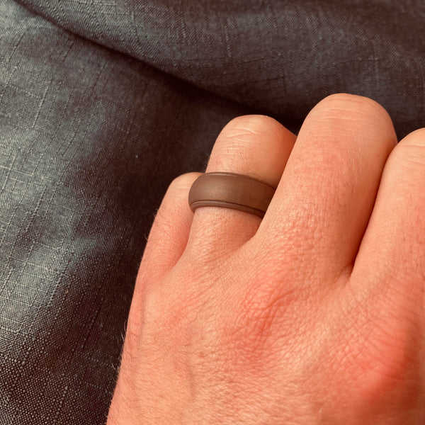 Silicone Ring - Brown