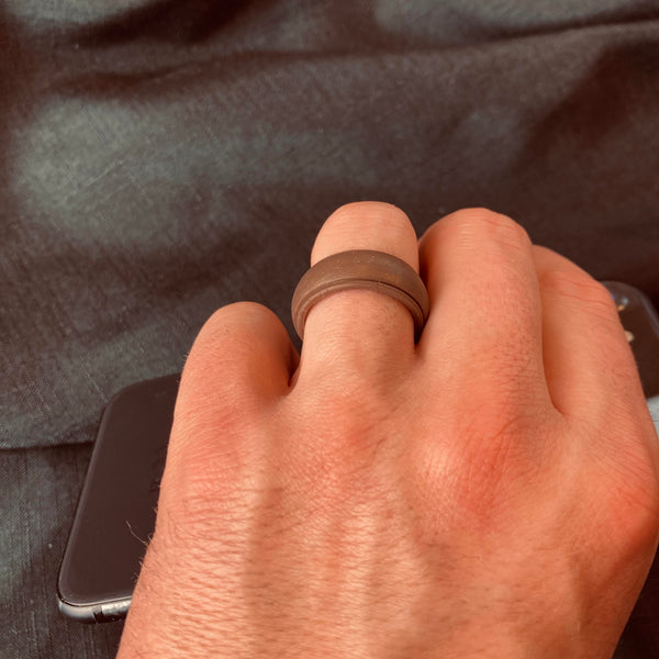 Silicone Ring - Brown