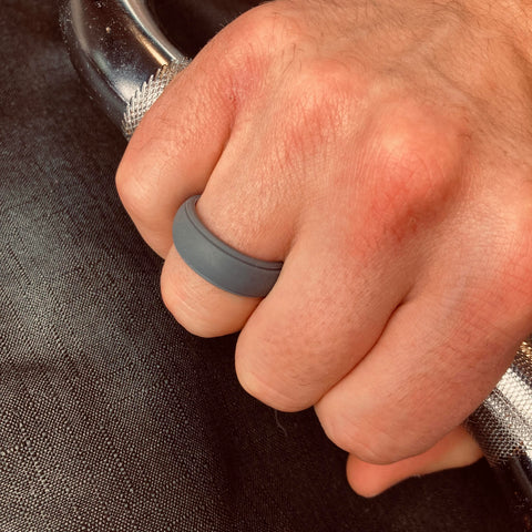 Silicone Ring - Dark Grey