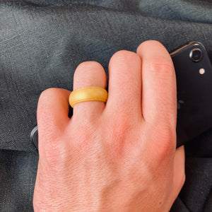 Silicone Ring - Gold