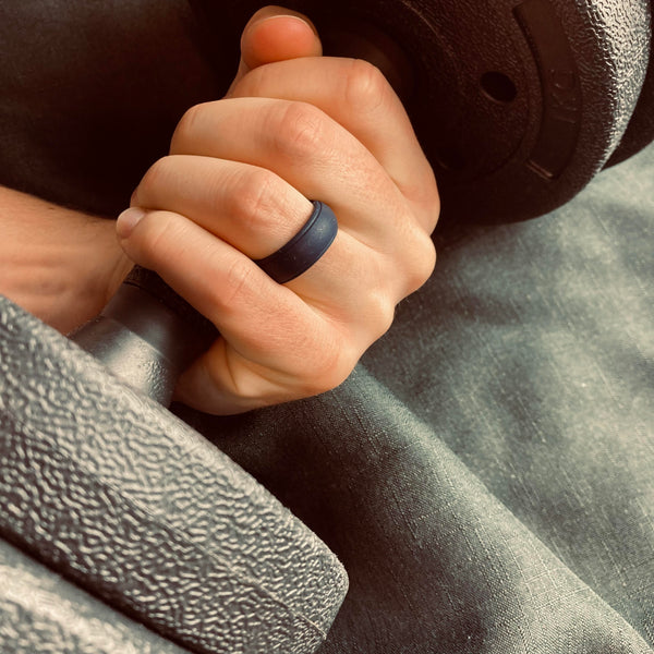 Silicone Ring - Navy