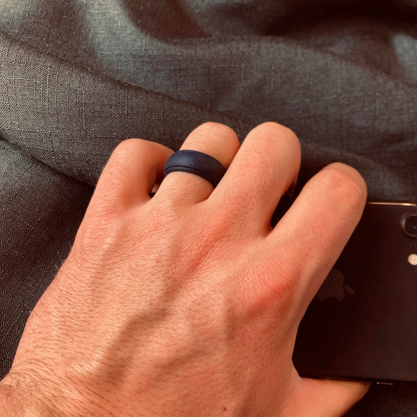 Silicone Ring - Navy